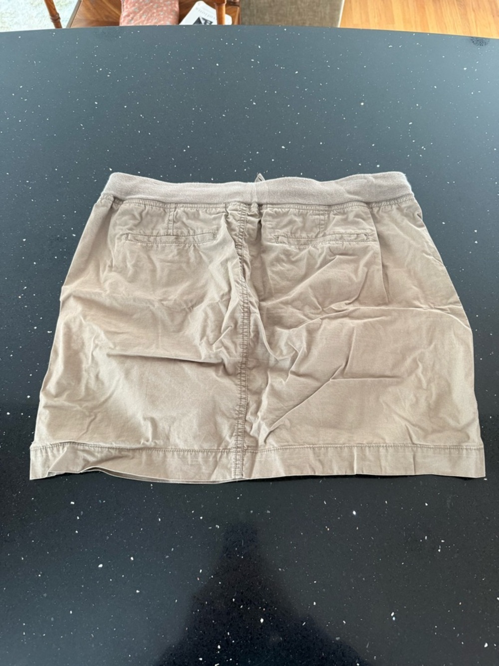 LOFT Casual Drawstring Mini Skirt in Brown - Picture 6 of 6